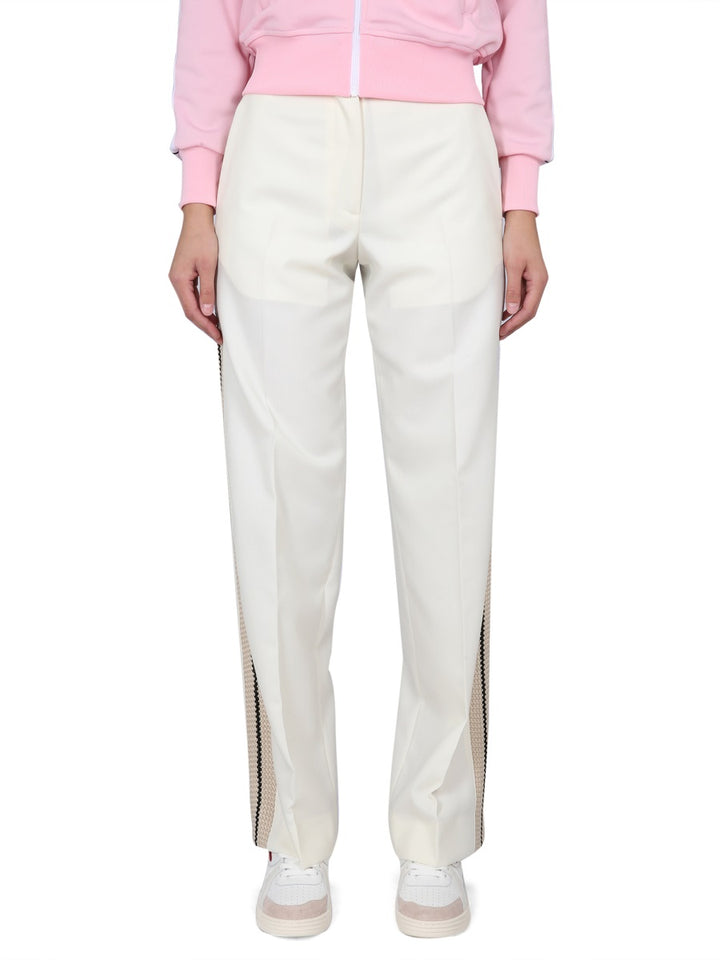 Palm Angels Pantaloni - Bianco | Wanan Luxury
