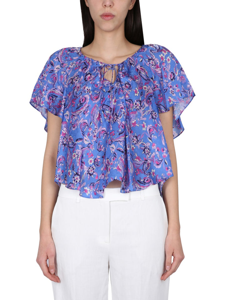 Isabel Marant Top - Blu | Wanan Luxury