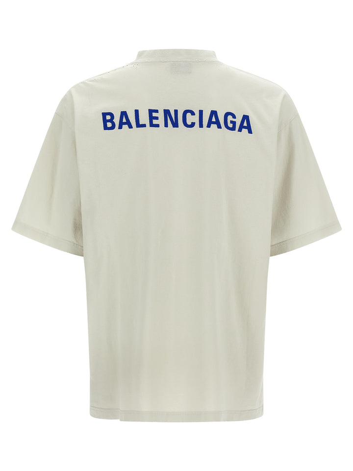 Balenciaga Balenciaga Back T shirt - Beige | e2b002113b46ee6880d5f32fadfe5382e6535189