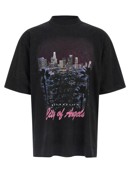 City Of Angels T Shirt Nero