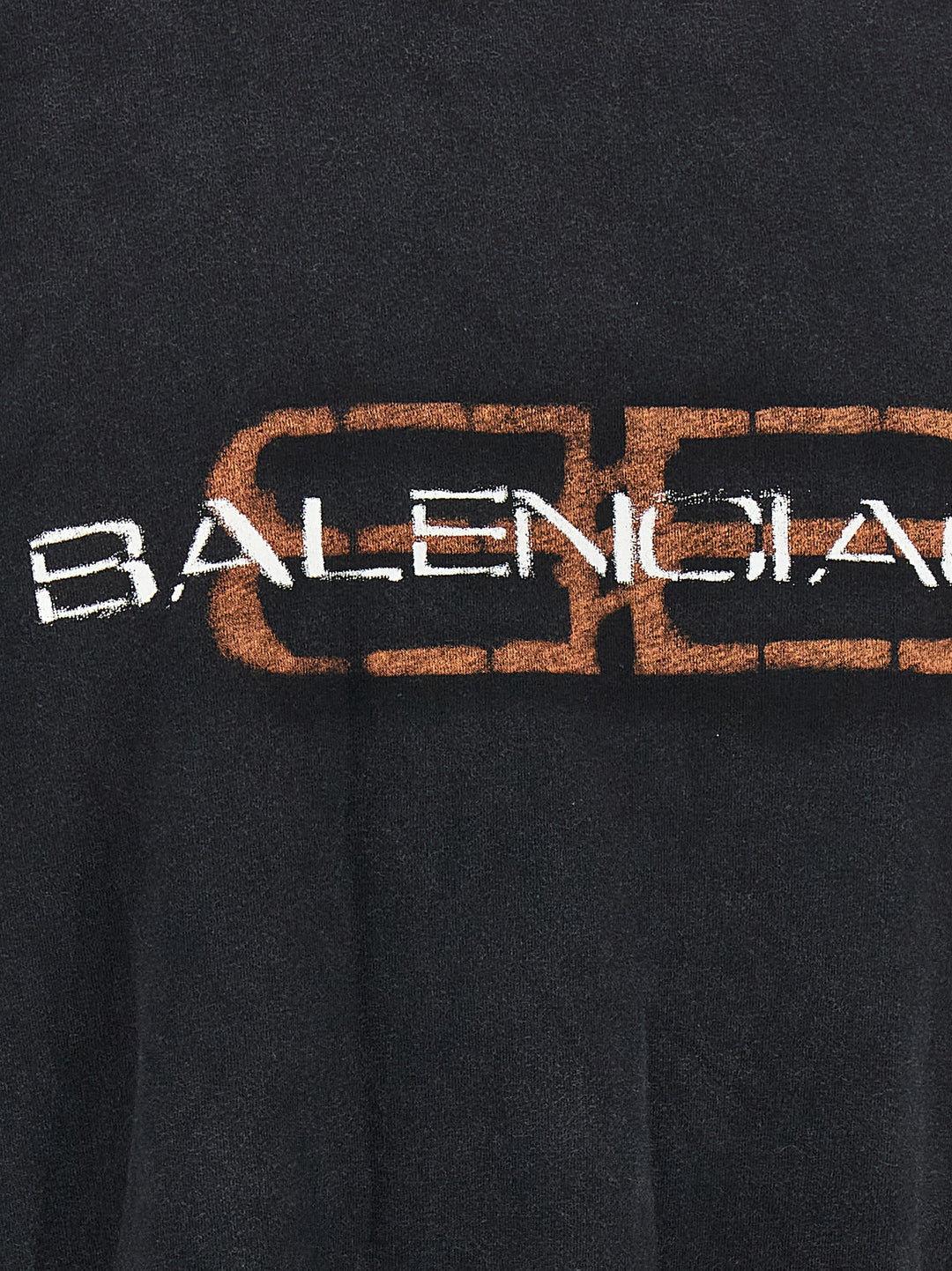 Balenciaga Logo Print T shirt - Nero | 02e2d1f105c1b8ed4304b62fa8f7b9a4a3bb32ad