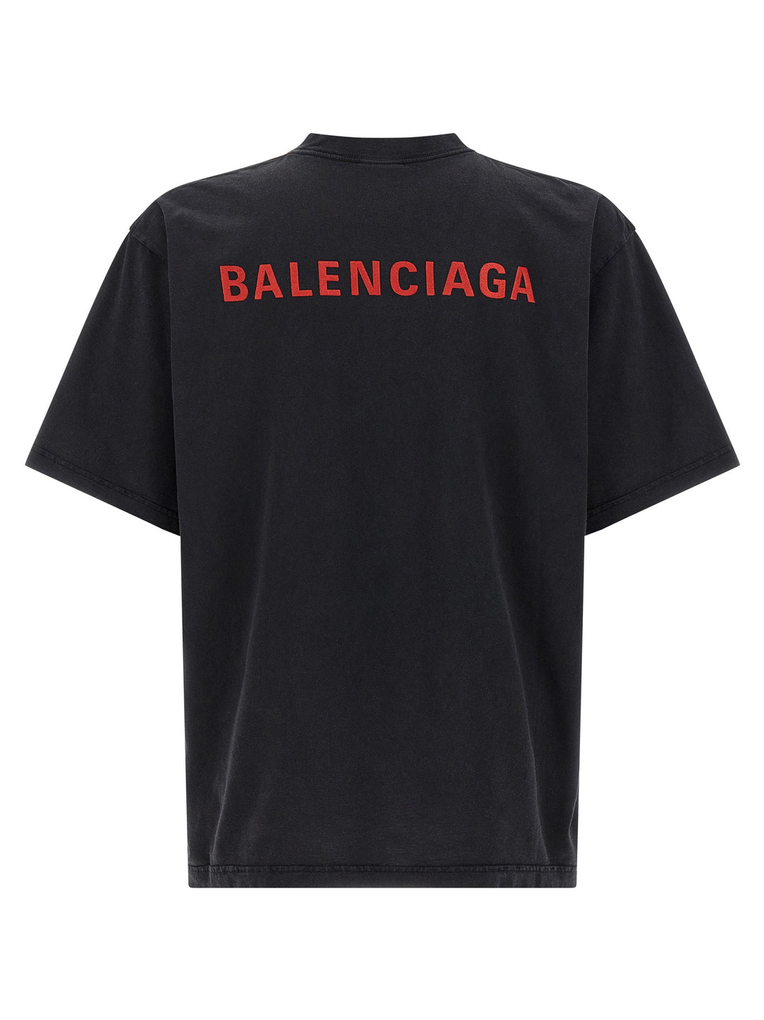 Balenciaga Logo Embroidery T shirt - Nero | 7fe1673c62f71760b7c5ea82fd2d31b4a8365117