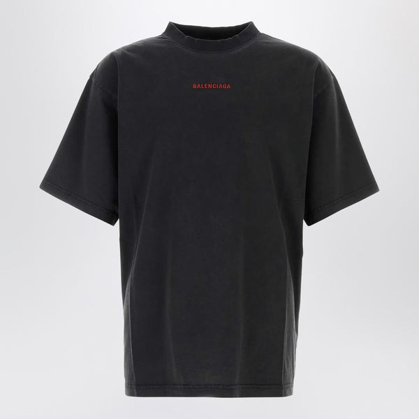 Light Blue Medium-Fit T-Shirt With Logo
