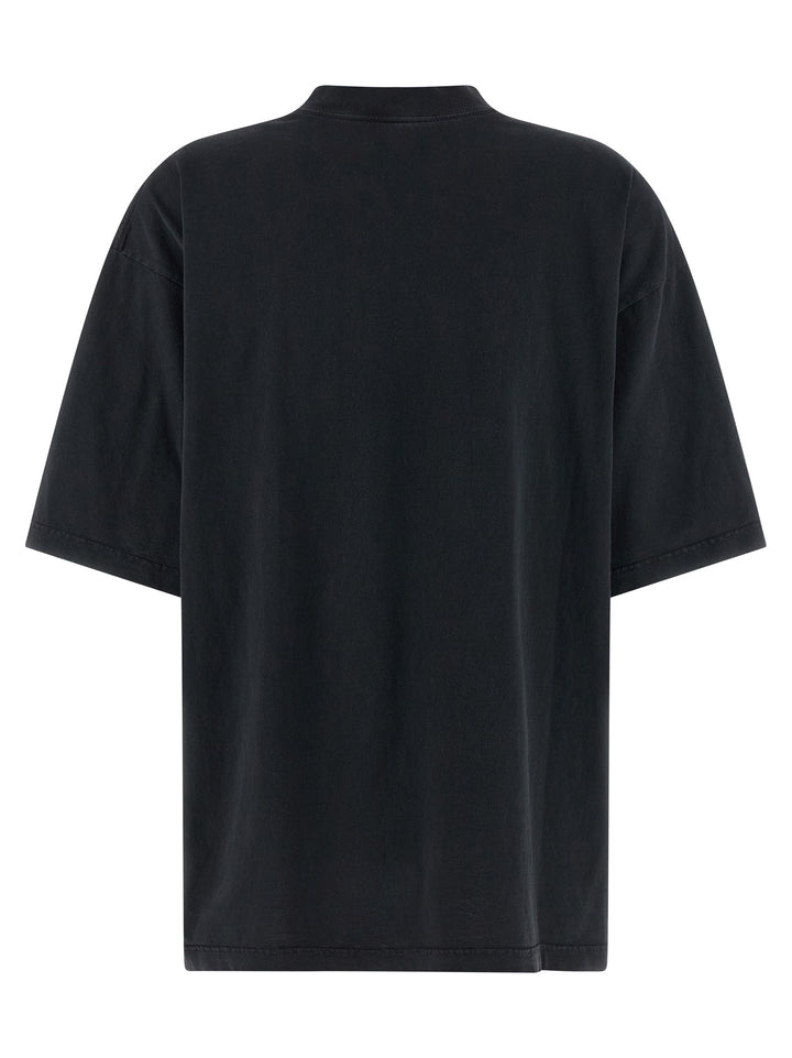 Balenciaga Cursive T shirt - Nero | 64b9475da8a638e6febe861d35d7fa18bf2d6bad