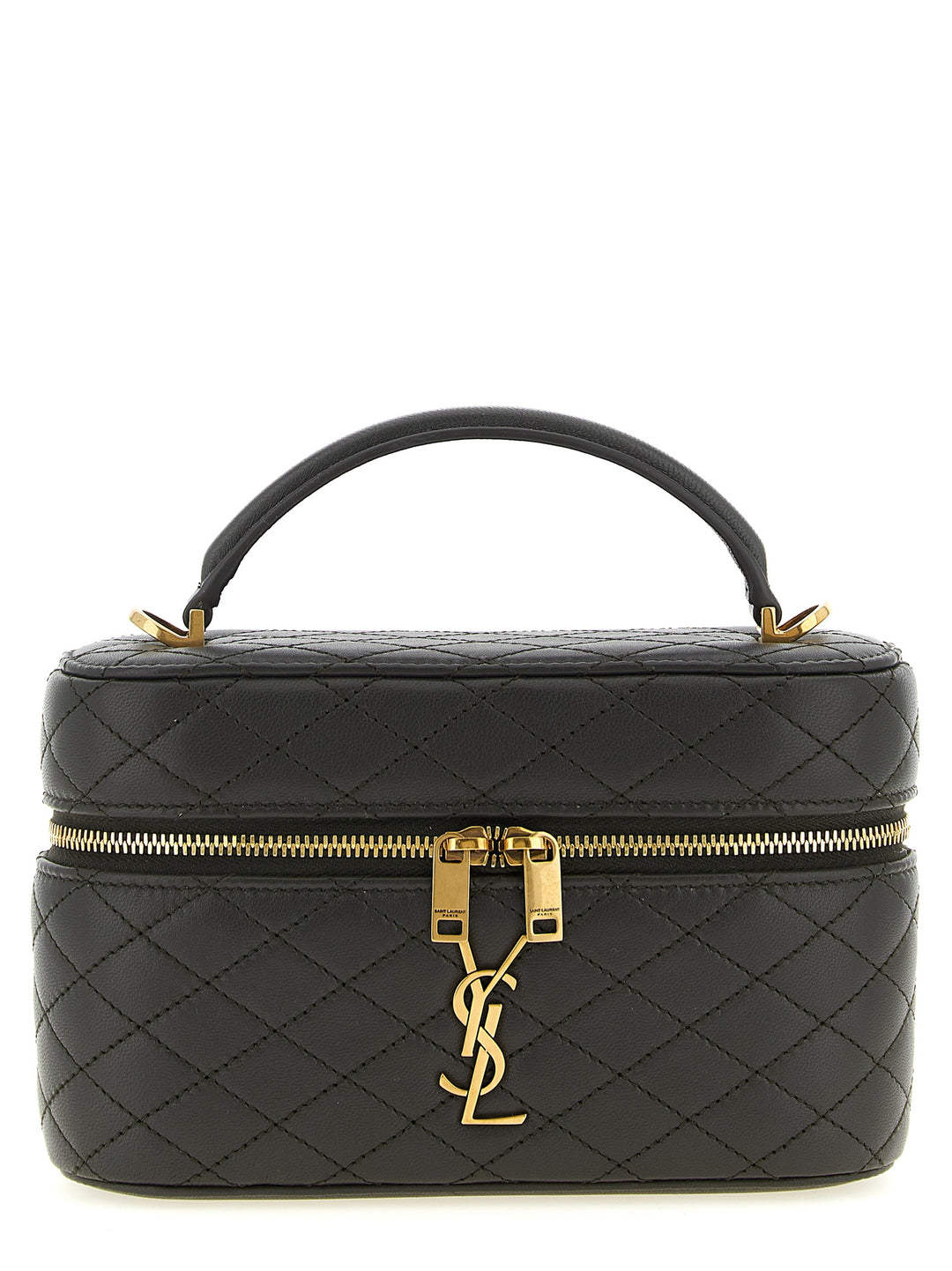 Saint Laurent Gaby Vanity Borse a Mano - Grigio | b2e7267c8fefa6223906d4a8b614496a5c3f3909