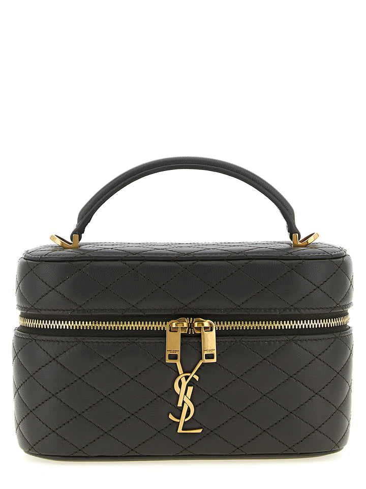 Saint Laurent Gaby Vanity Borse a Mano - Grigio | b2e7267c8fefa6223906d4a8b614496a5c3f3909