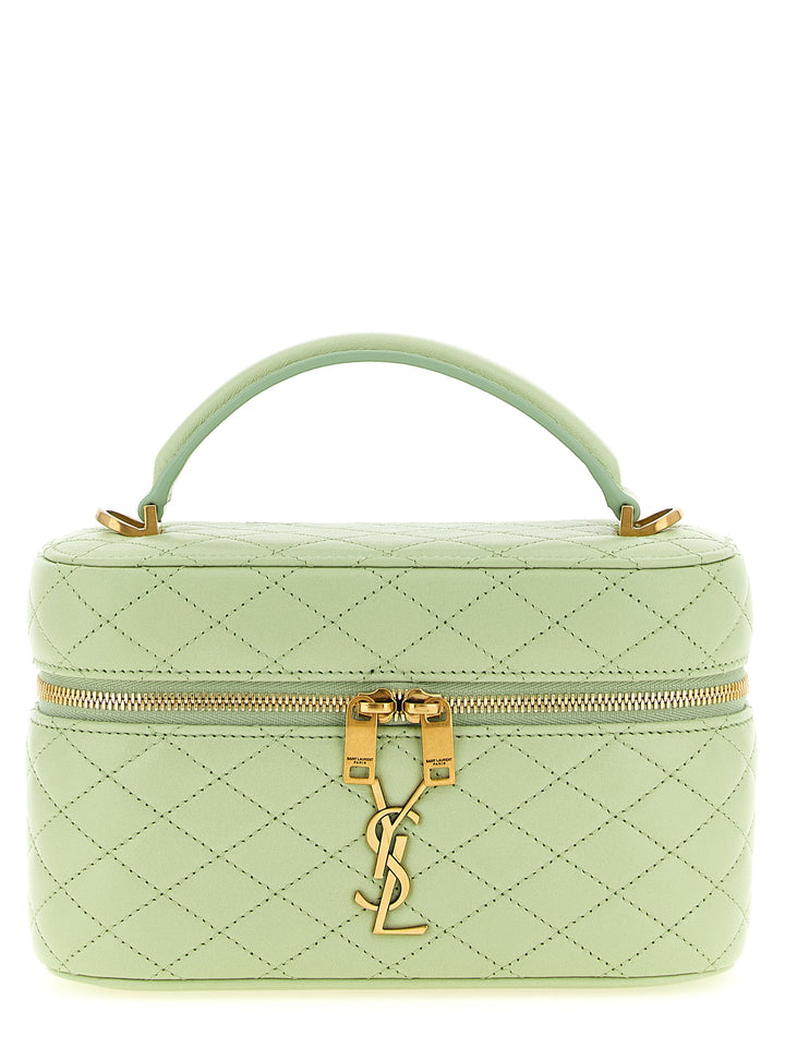 Saint Laurent Gaby Vanity Borse a Mano - Verde | 9de8b3f8545f940779386f17c3b3151bc903e959