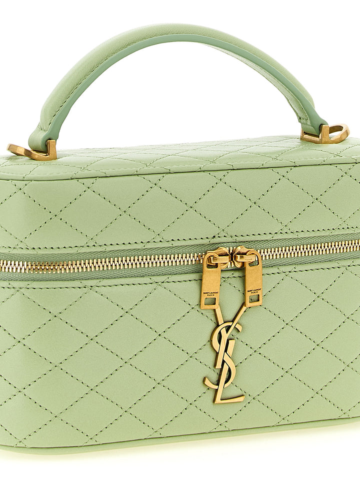 Saint Laurent Gaby Vanity Borse a Mano - Verde | 7910212e51f9a0b92fcf7087d39969e920409870