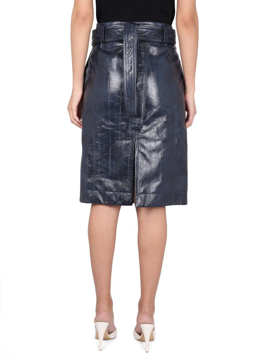 Bottega Veneta Gonne - Blue | 62d2e0cb35748356c6f65c6bfc7adc2fa89cc3c2