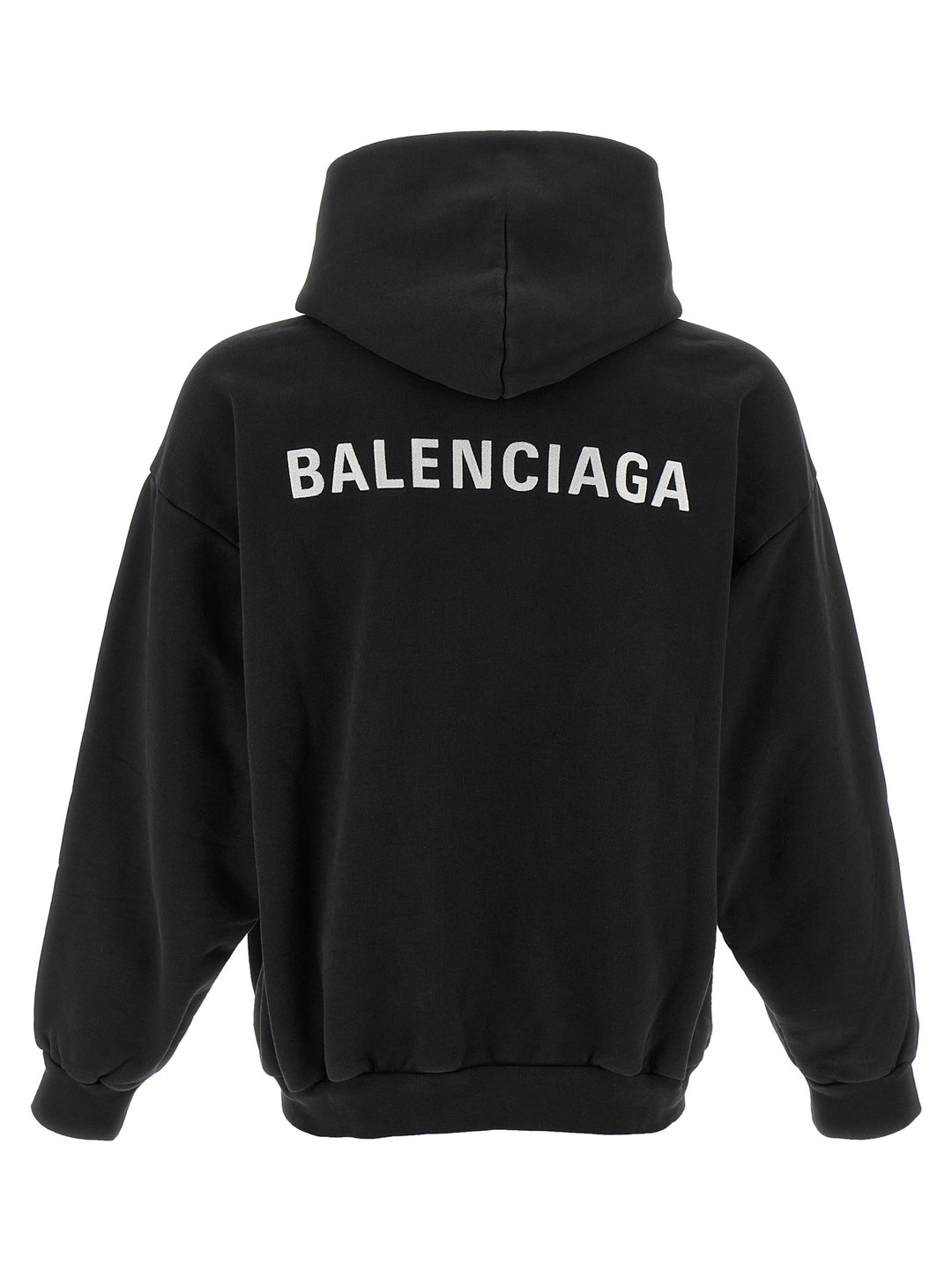 Balenciaga Logo Embroidery Hoodie Felpe - Bianco/Nero | b8b5bbf18c8f828b7fe2fa47861fff50a8c5e16d