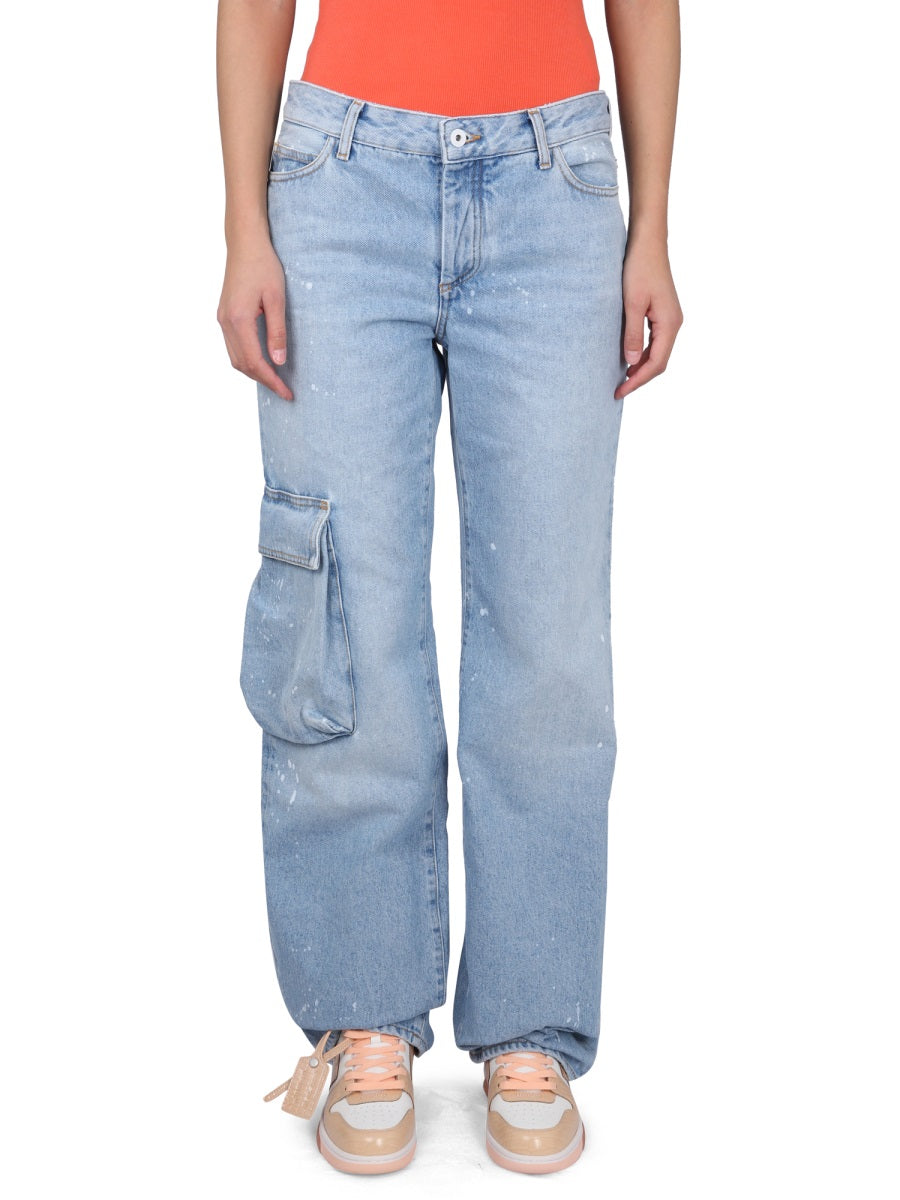 Off-White Jeans - Azzurro | Wanan Luxury