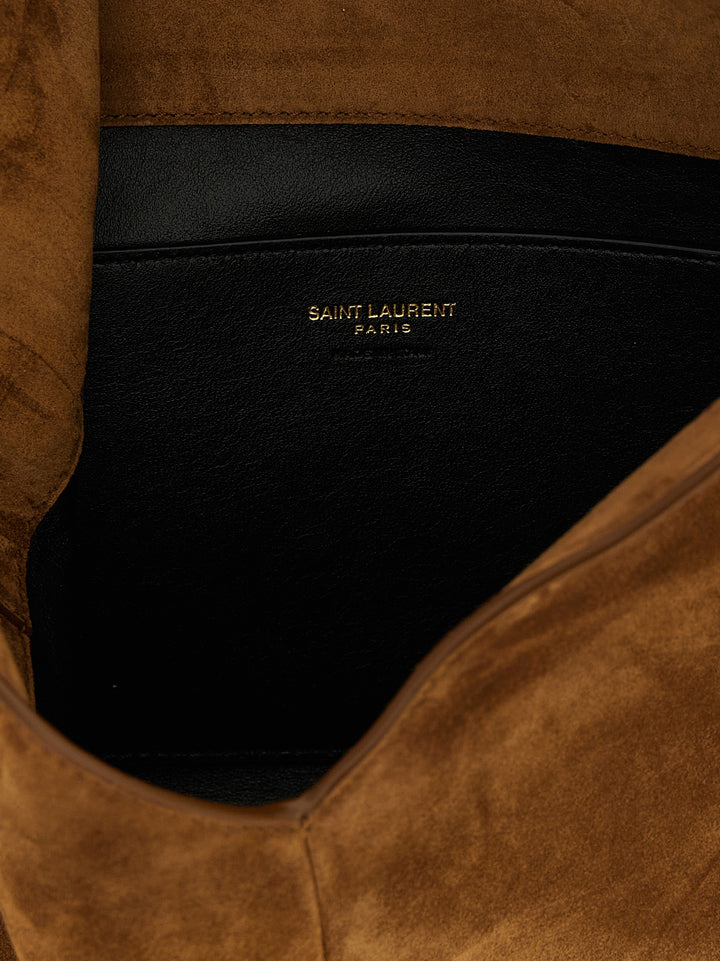 Saint Laurent Envelope Clutch - Marrone | c6112a456507209c03125b7836cfe9a0da4b2dbc