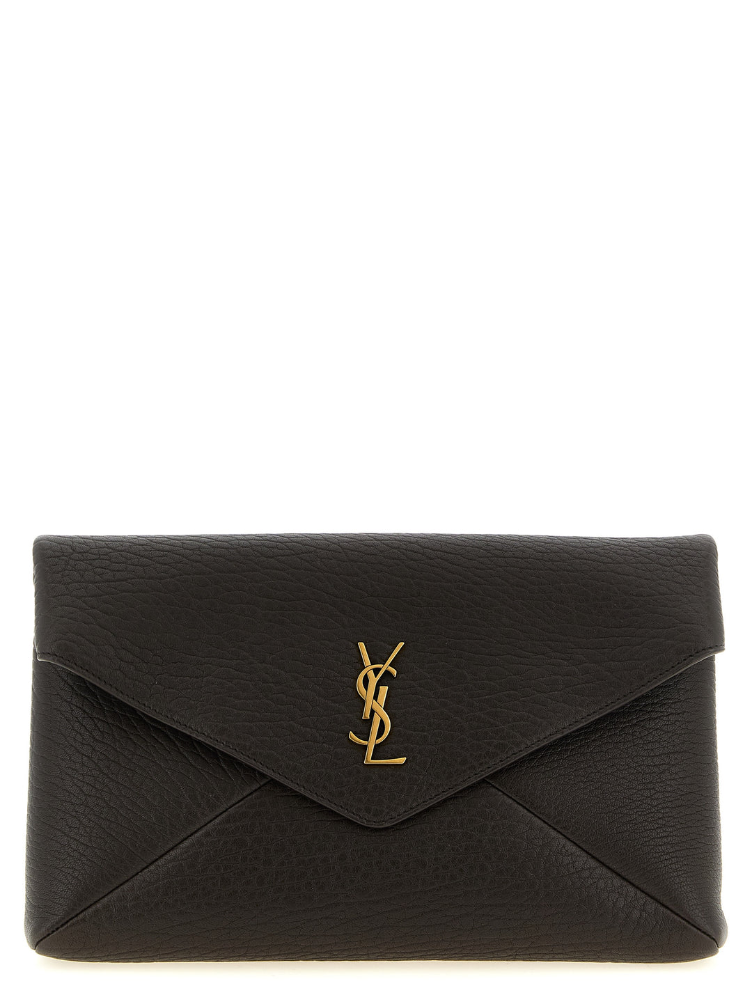 Saint Laurent Envelope Clutch - Marrone | 6562af736c94c387a6be8b942b25e5269ed5d009