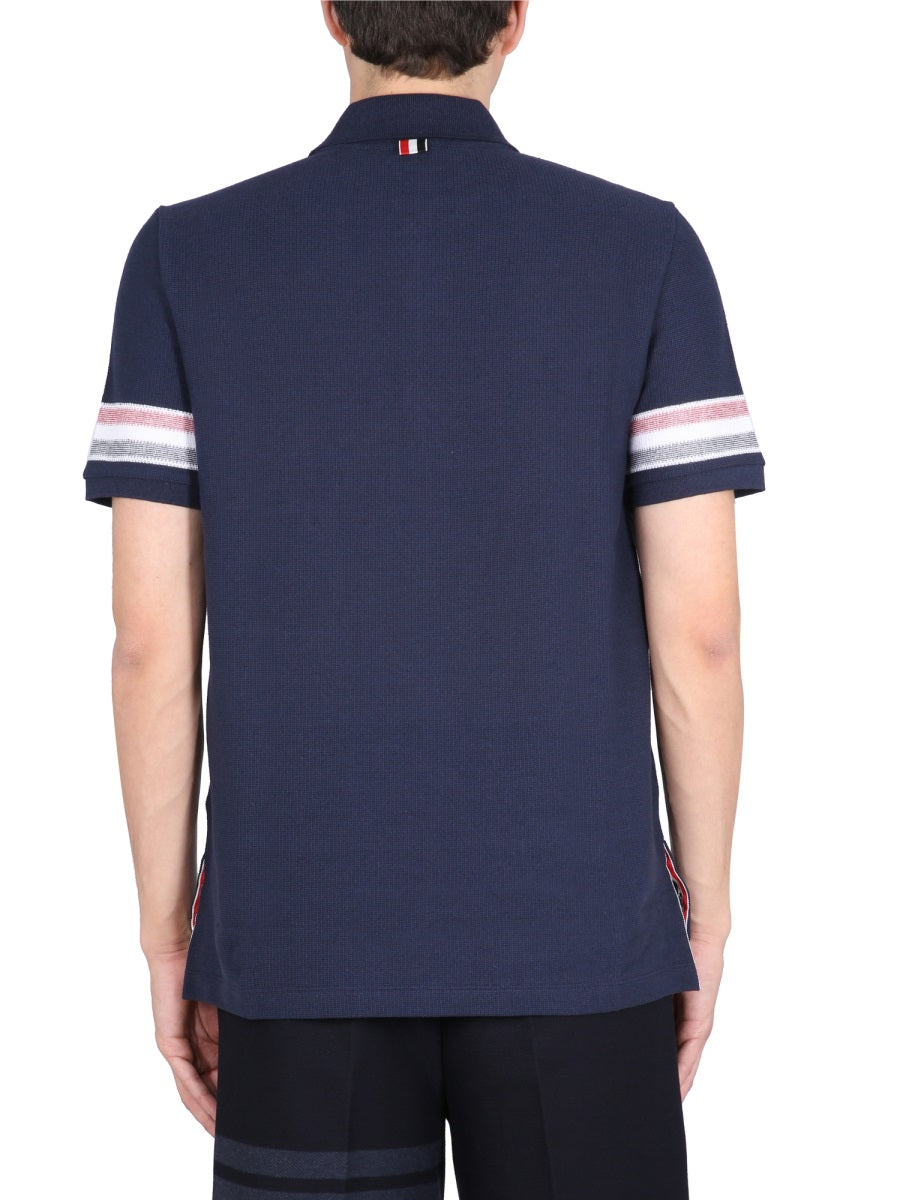 Thom Browne Polo - Blu | Wanan Luxury