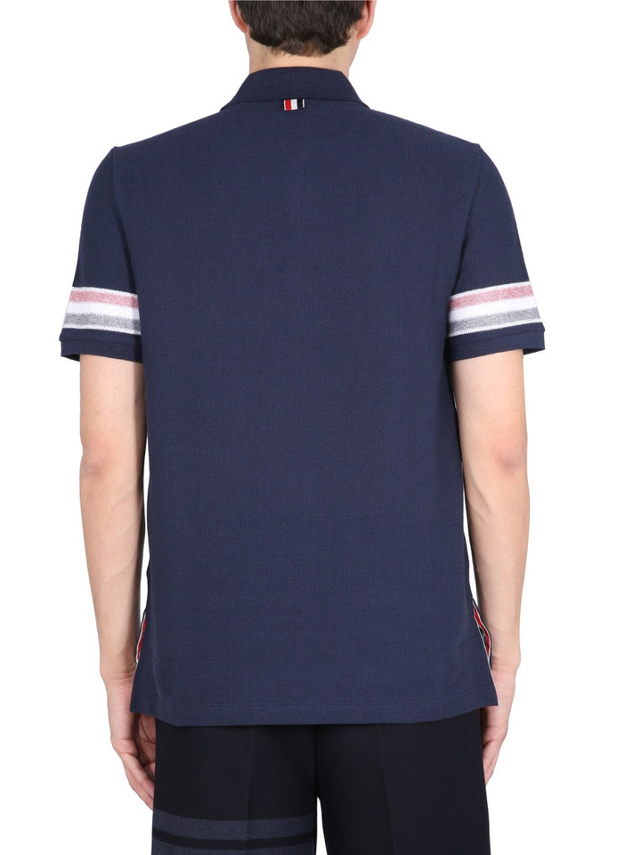 Thom Browne Polo - Blu | Wanan Luxury