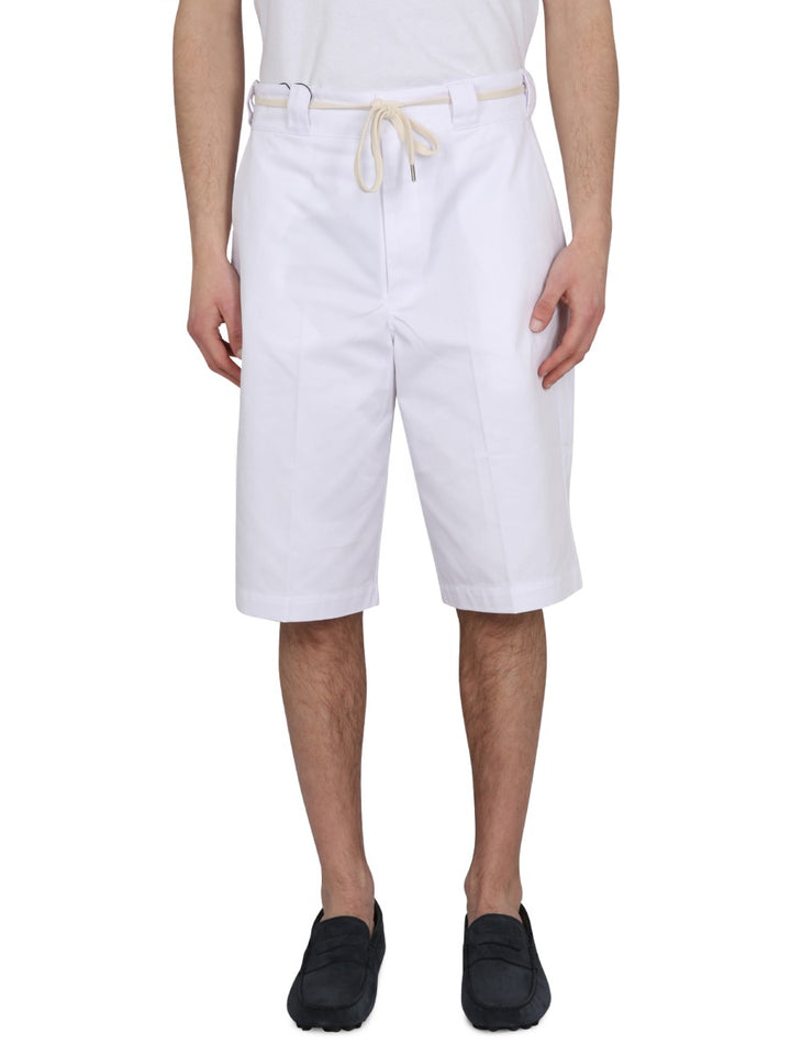 Drôle De Monsieur Shorts - Bianco | Wanan Luxury
