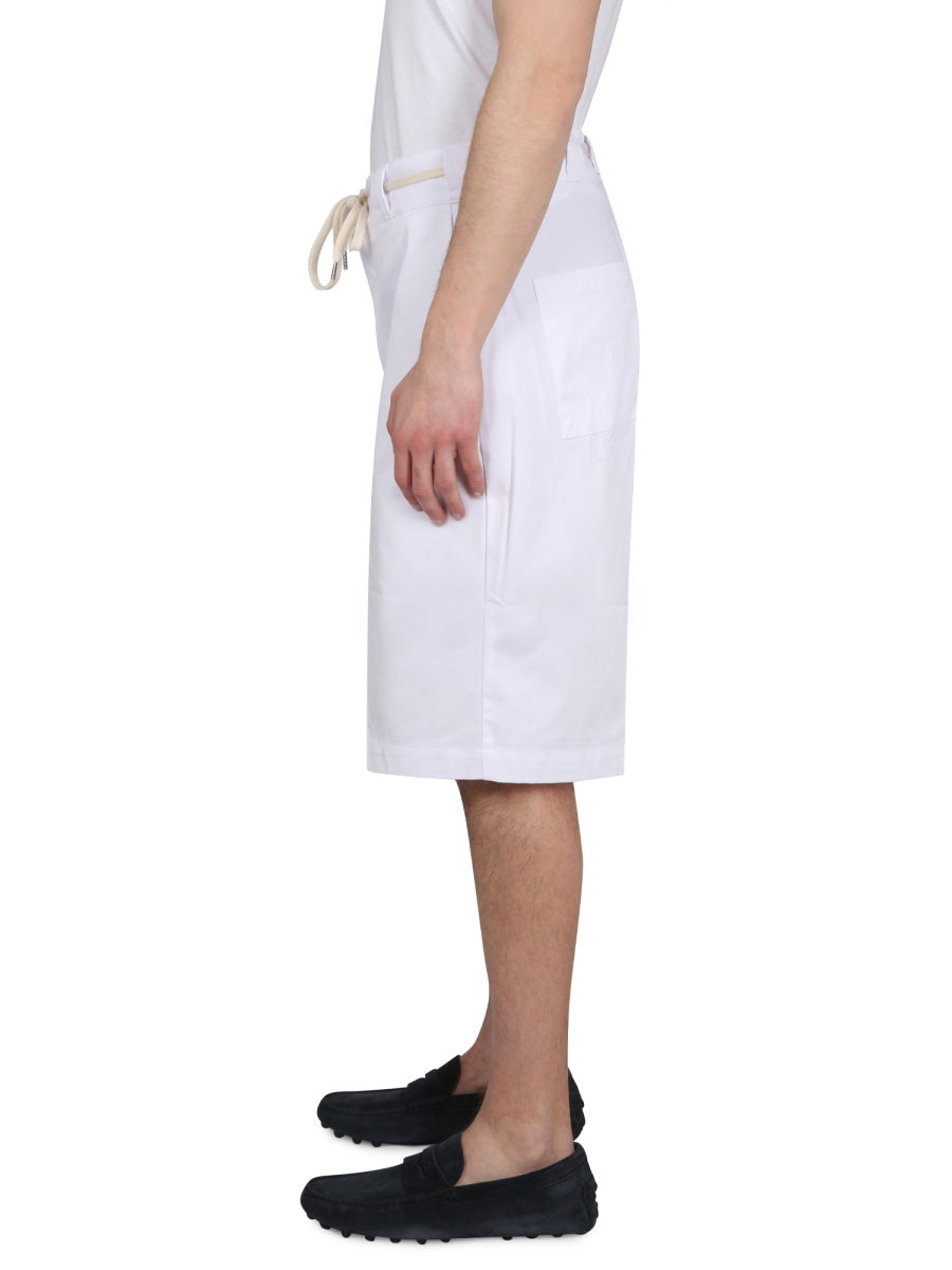 Drôle De Monsieur Shorts - Bianco | Wanan Luxury