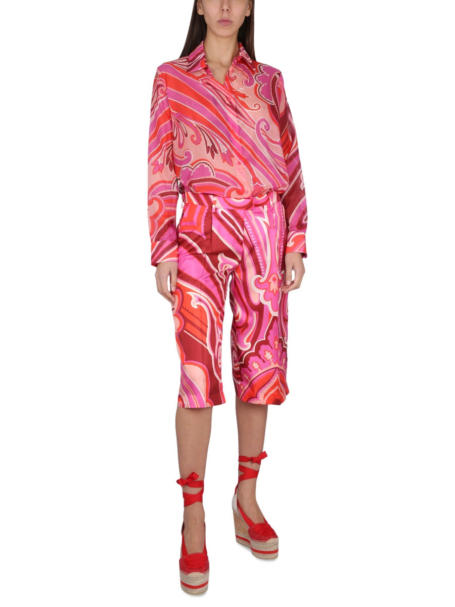 Etro Shorts - Fucsia | Wanan Luxury