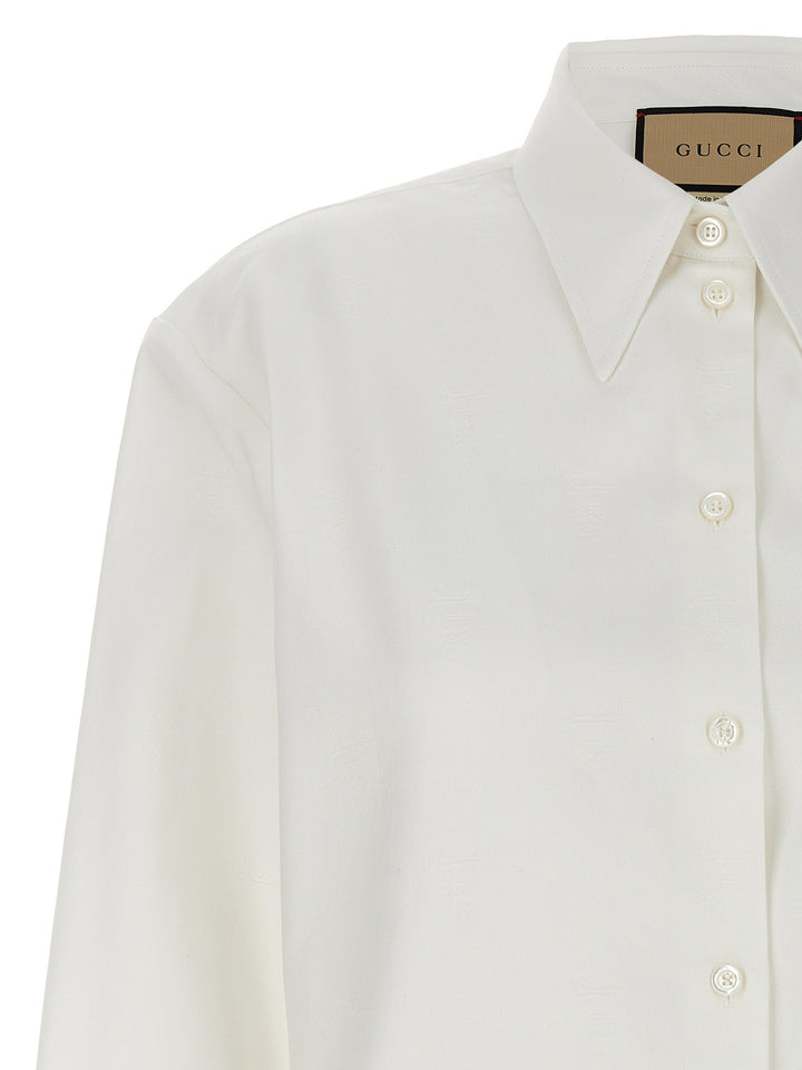 Gucci Oxford Shirt Camicie - Bianco | ac79ad1ed3d5dc56e8c09ea342c122c5cf1e99f6