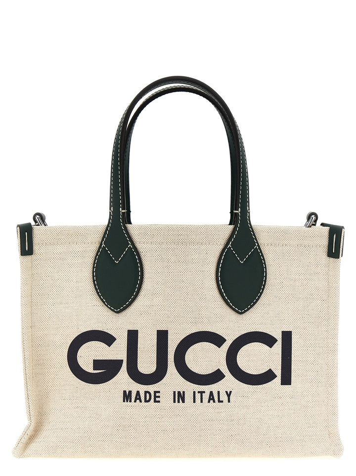 Gucci Mini Logo Shopping Bag Tote - Multicolor | 2ad682ea535de4a41e75b6e2bcd8357fe2a91a59