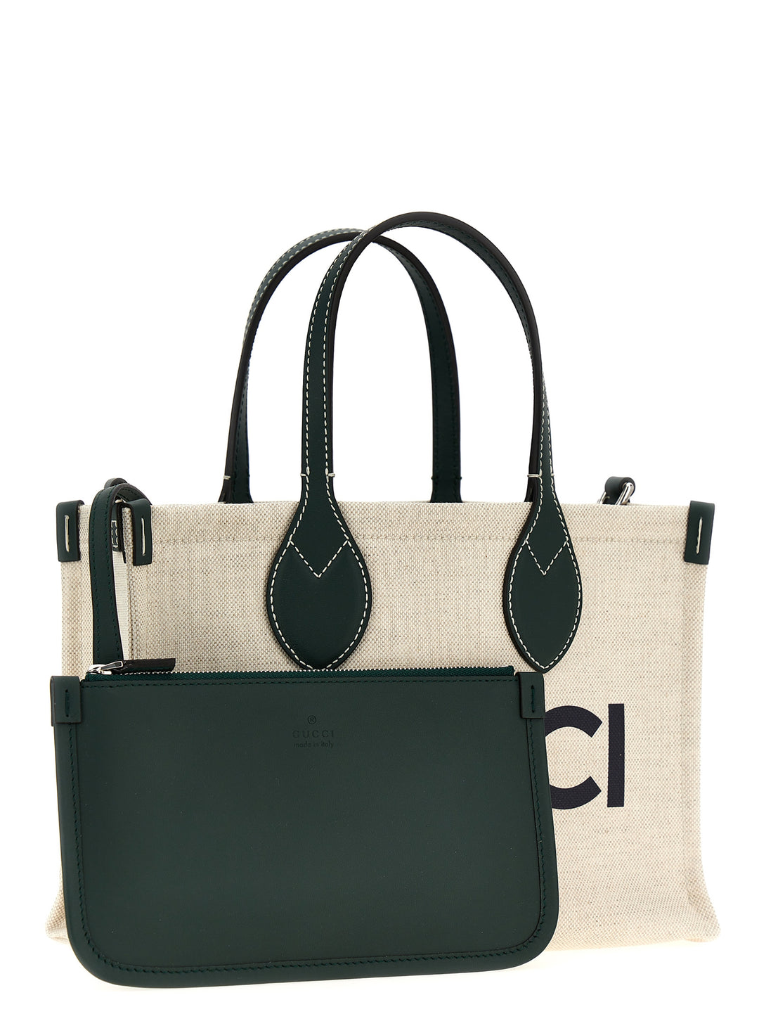 Gucci Mini Logo Shopping Bag Tote - Multicolor | 37428ffec716ee0f3fc601fbec0ad9a0d3304dae