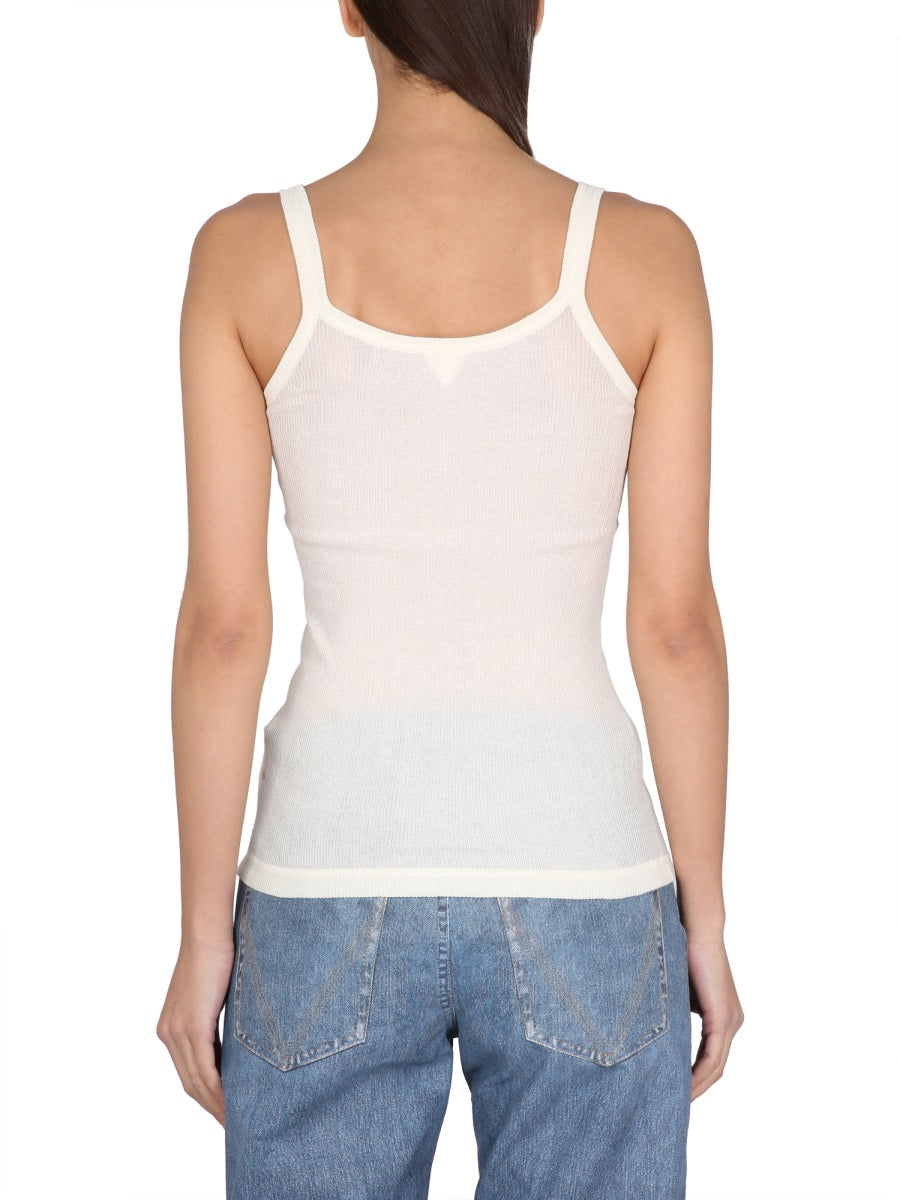 Bottega Veneta Top - White | ccfce7458a56a49724e8e1c4b194b41cd604dd7a