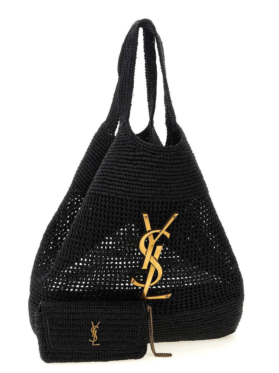Saint Laurent Icare Tote - Nero | 83554b0f09b8854b48e7f2c2fc2743ae16215f42