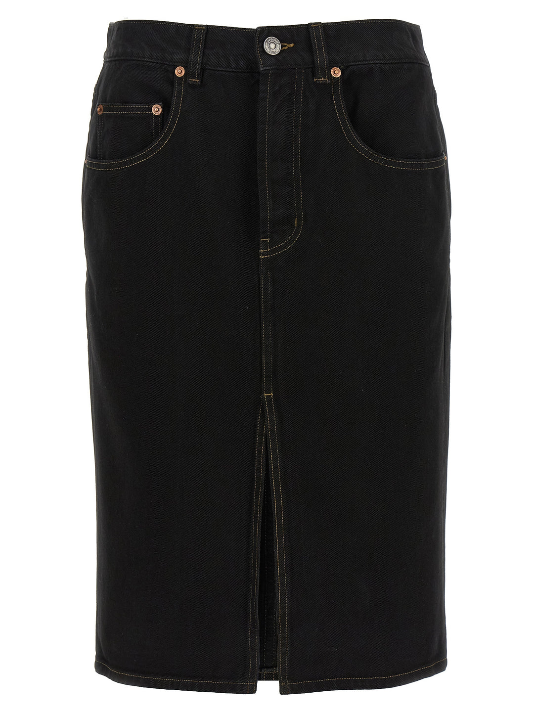 Saint Laurent Pencil Skirt Gonne - Nero | cf8b688543ab561ad87950e44a254528ac294e4f