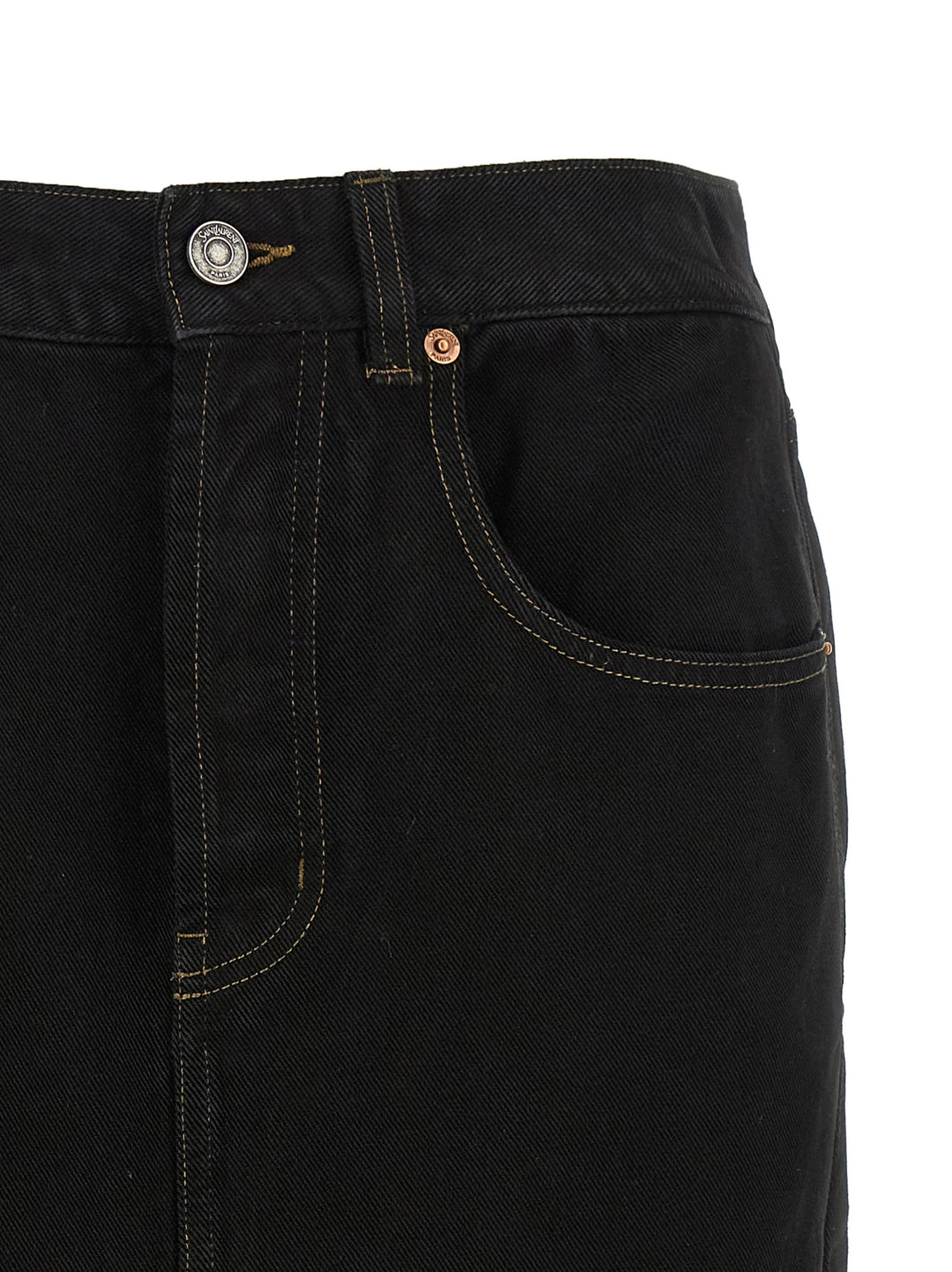 Saint Laurent Pencil Skirt Gonne - Nero | 52b97f67135d1c125374b0022068f216954042e3