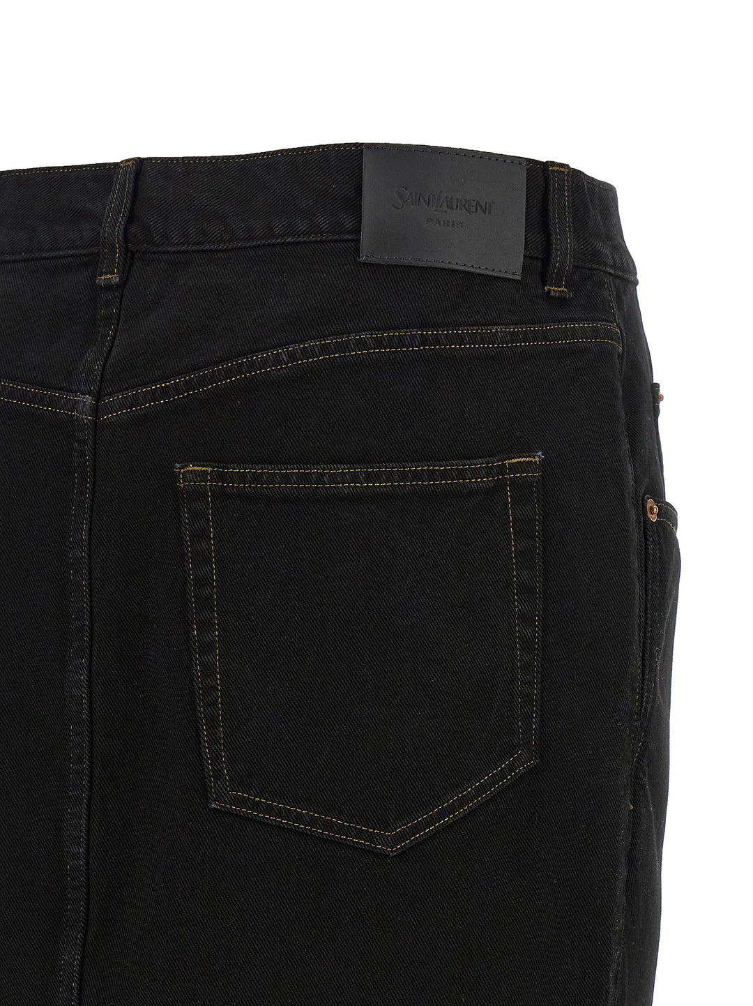 Saint Laurent Pencil Skirt Gonne - Nero | aa74acbc421b8650d04ffe48c21409fd78742e37