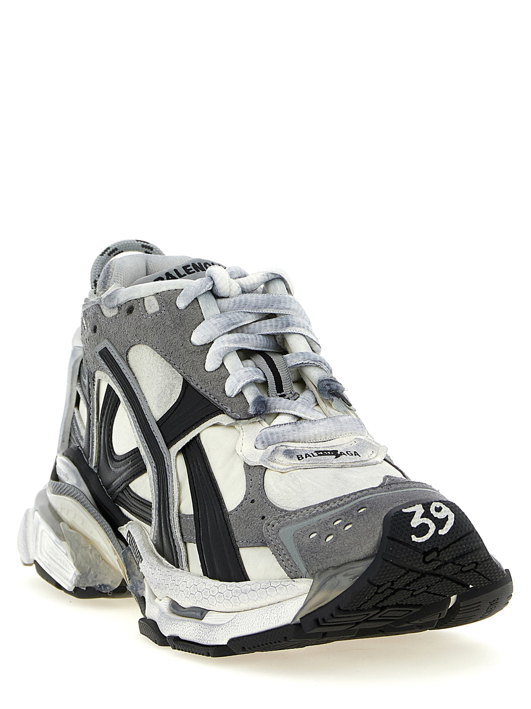 Balenciaga Runner Sneakers - Grigio | 4b4a94a1b8247362930abc8a6e75bac9c9d3a803