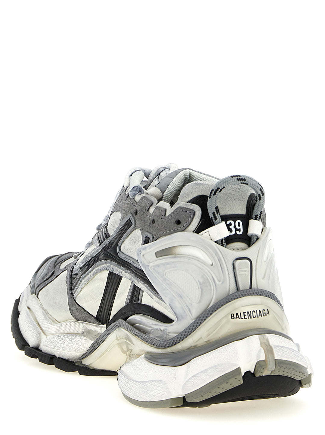 Balenciaga Runner Sneakers - Grigio | affe0fca80baf5dd959fa8742f1cb02aaa951306