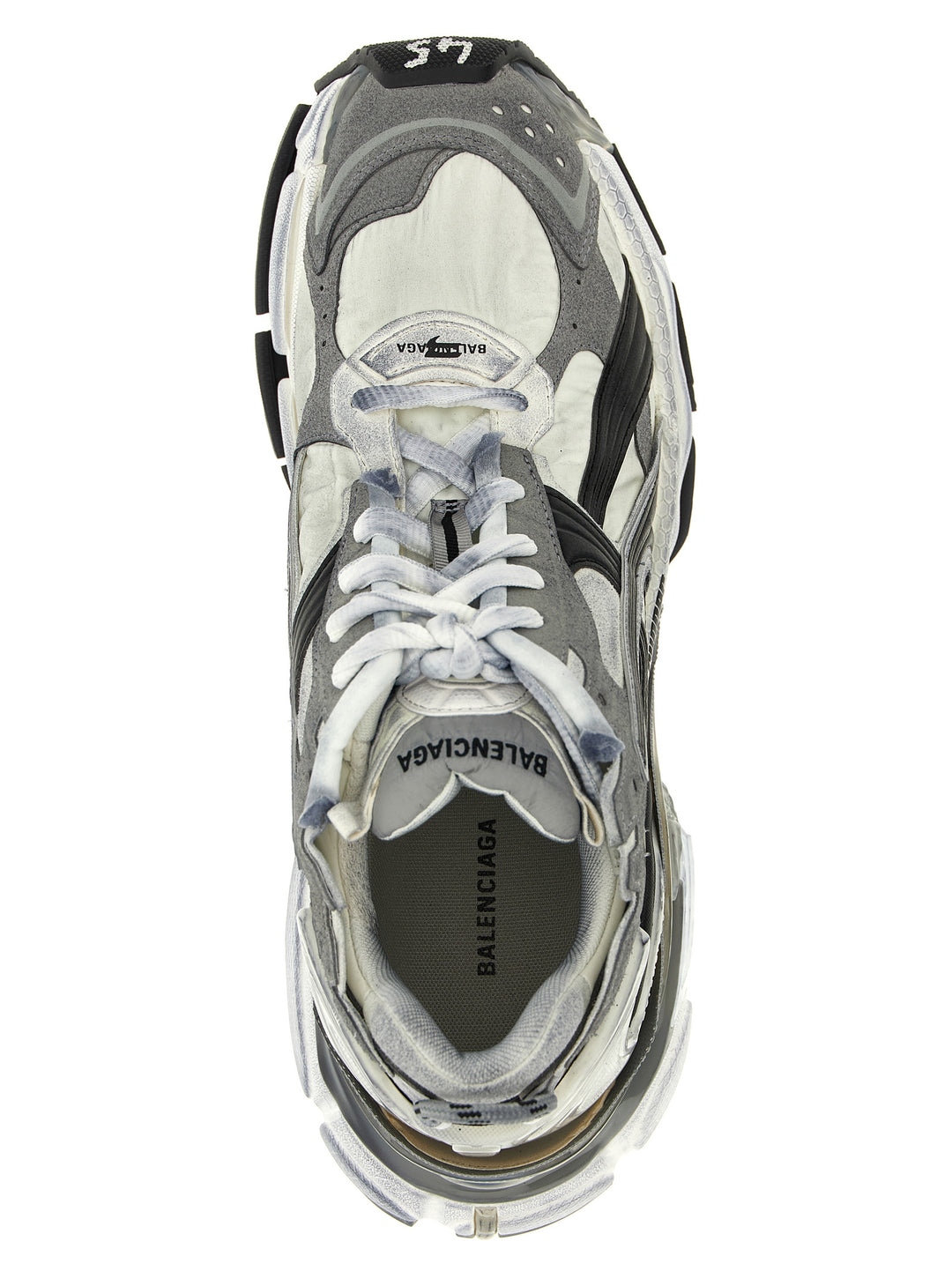 Balenciaga Runner Gradient Sneakers - Grigio | cc76f9ea0600c516042b93f8a8d59420932bfb10