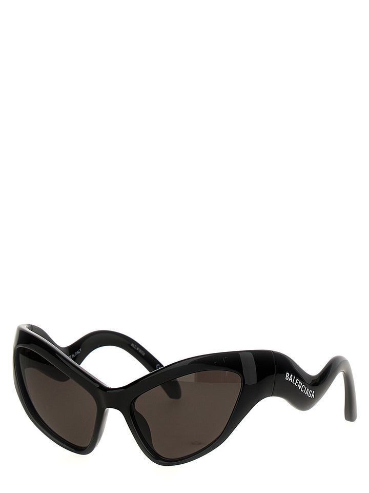 Balenciaga Hamptons Cat Occhiali da Sole - Nero | 0e801ff4ccf9fbf3a105349d59449e52f0d03371