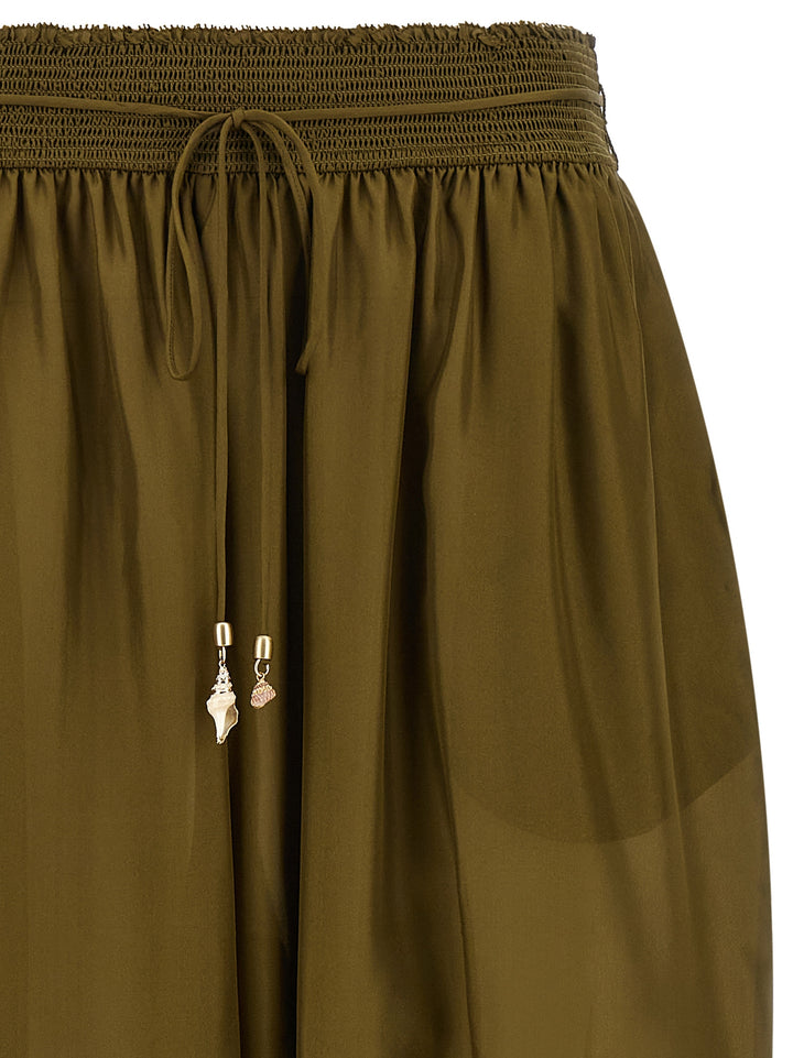 Zimmermann Mahon Pantaloni - Verde | 0c436a3d186ad151032e82f85038b0e6ddc3ce66