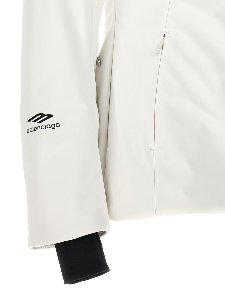 Balenciaga Ski Hourglass 3b Sports Icon Puffer Jackets - Bianco | 962625fa4d14fd06b8fc67a49c1de9d39f37c247