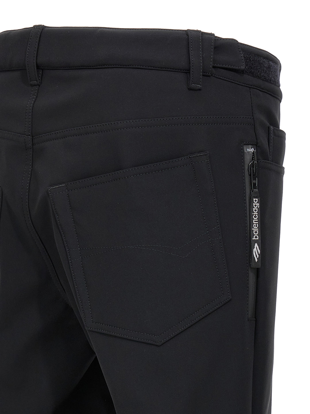 Balenciaga 5-Pocket Ski 3b Sports Icon Pantaloni - Nero | abd374554a7d84c1588614abe5a5fb1e05aa2040
