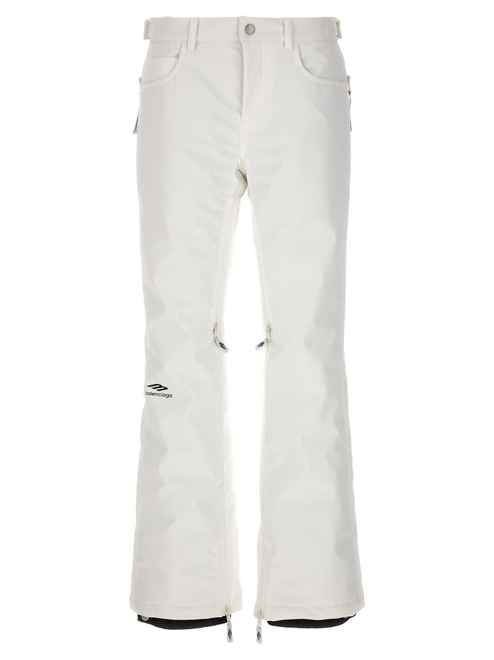 Balenciaga 5-Pocket Ski 3b Sports Icon Pantaloni - Bianco | 16521662407070af00acb4e7df49fc81a4b61507