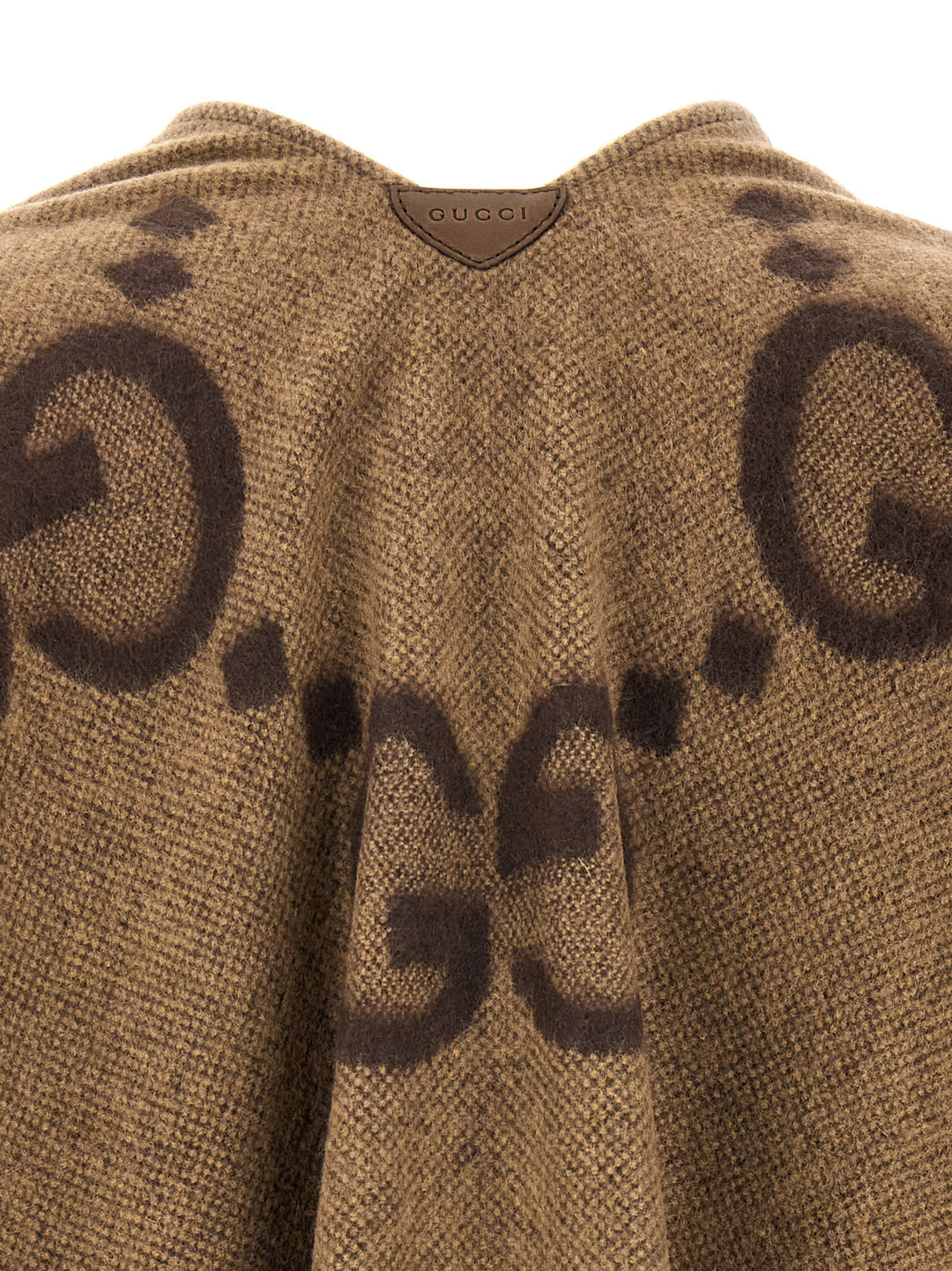 Gucci Jumbo Gg Mantelle - Marrone | a21ca61f4524401de67765e7c97bdf257a444481