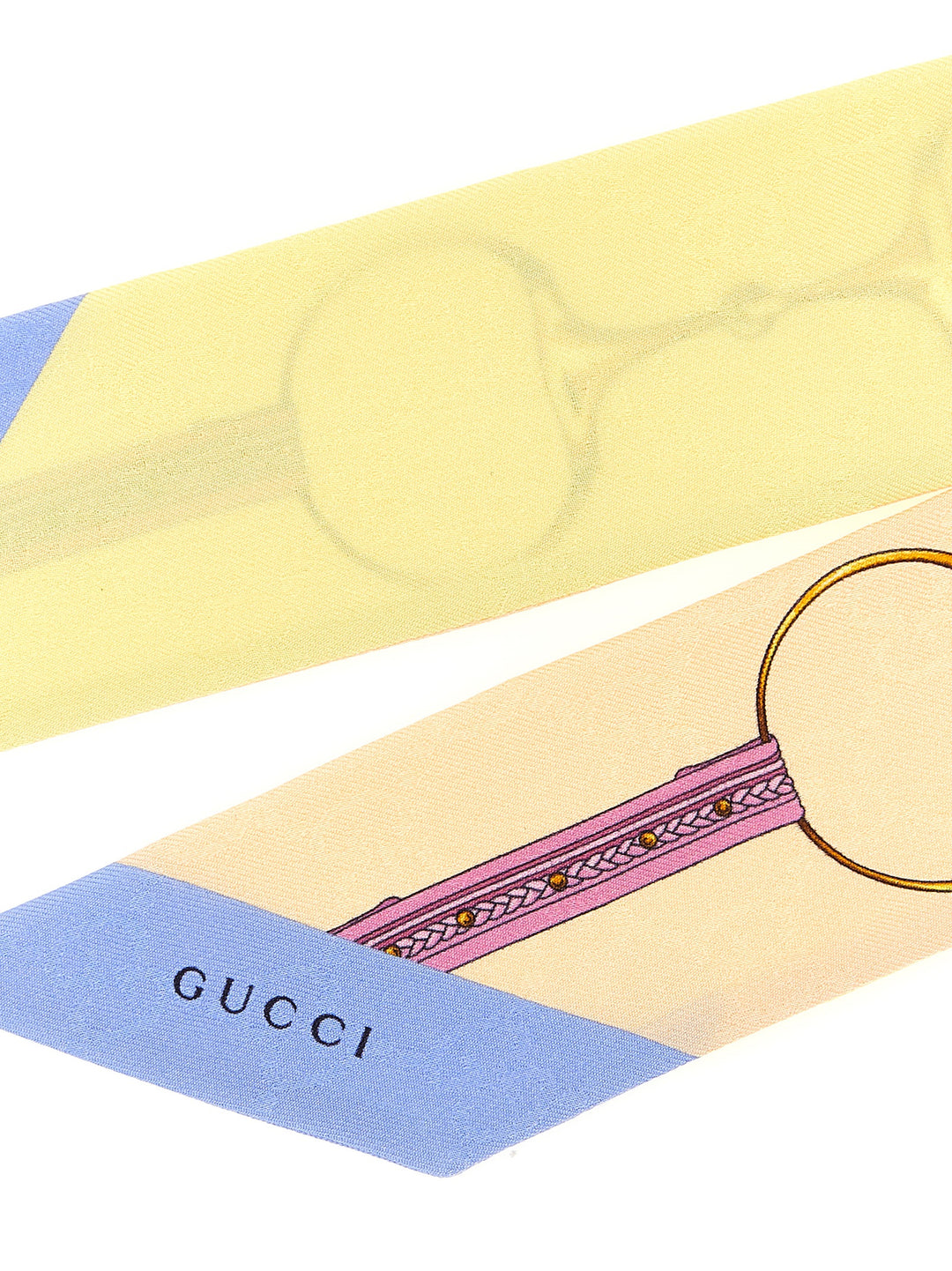 Gucci Double-Face Silk Ribbon Sciarpe - Multicolor | 844dfcdee0019e87bf965ee1df48a0edebd1006a