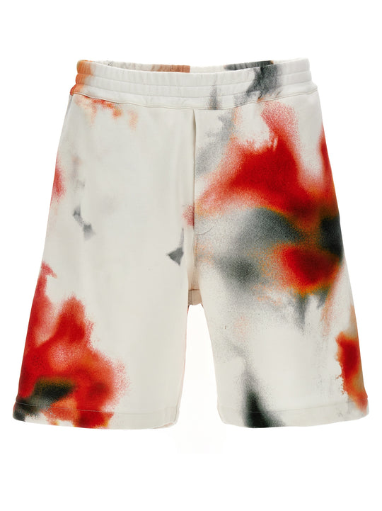 Obscured Flower Bermuda E Short Multicolor