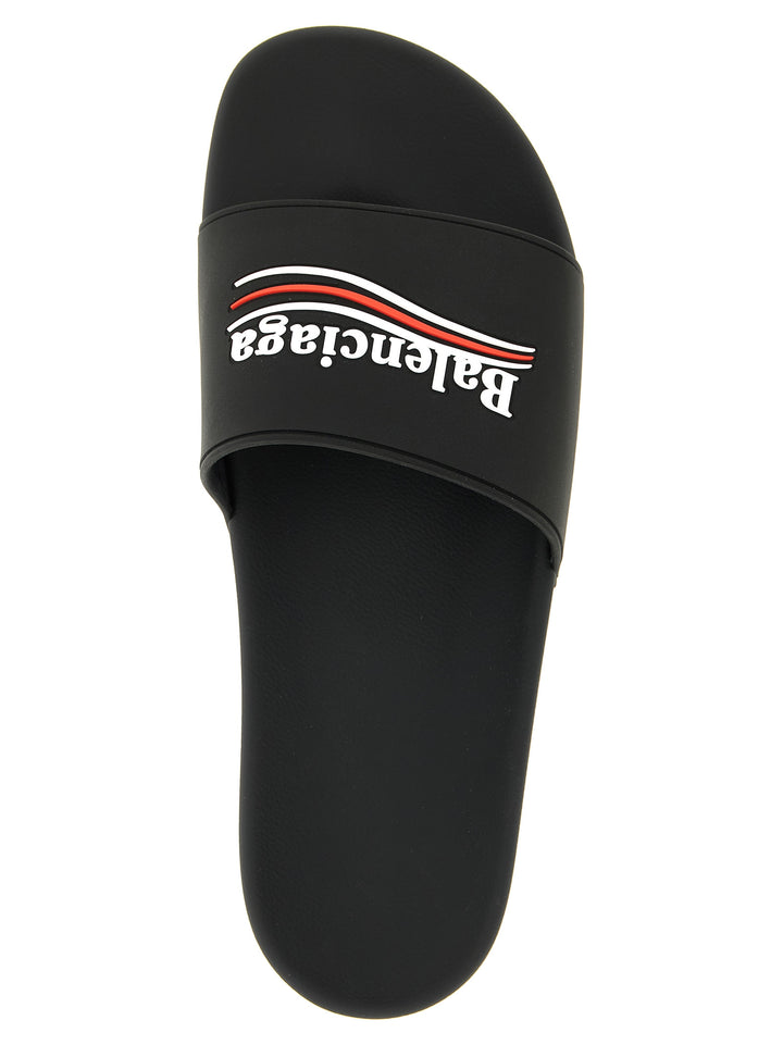 Balenciaga Pool Sandali - Nero | f75dccf3d478792a3365fffd2d5b83e6e14f390c