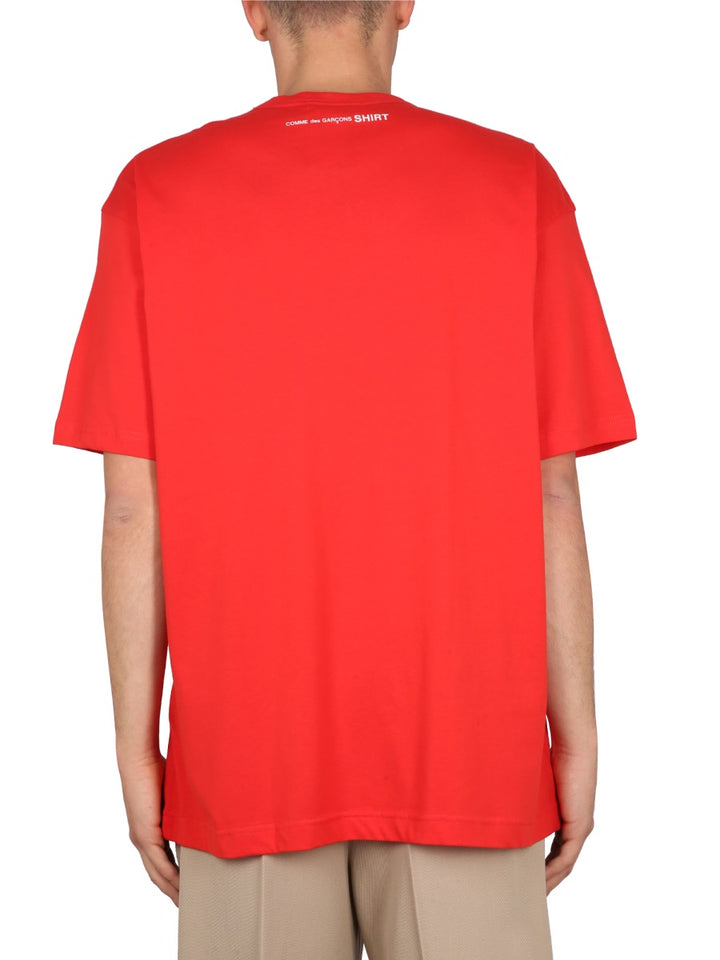 Comme Des Garçon Shirt T shirt - Rosso | Wanan Luxury