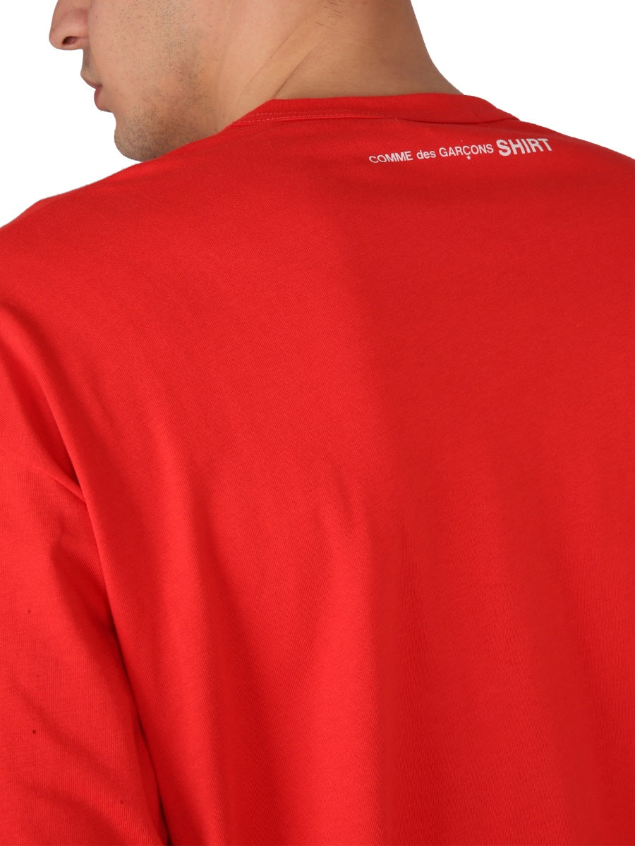 Comme Des Garçon Shirt T shirt - Rosso | Wanan Luxury