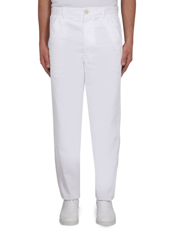 Comme Des Garçon Shirt Pantaloni - Bianco | Wanan Luxury