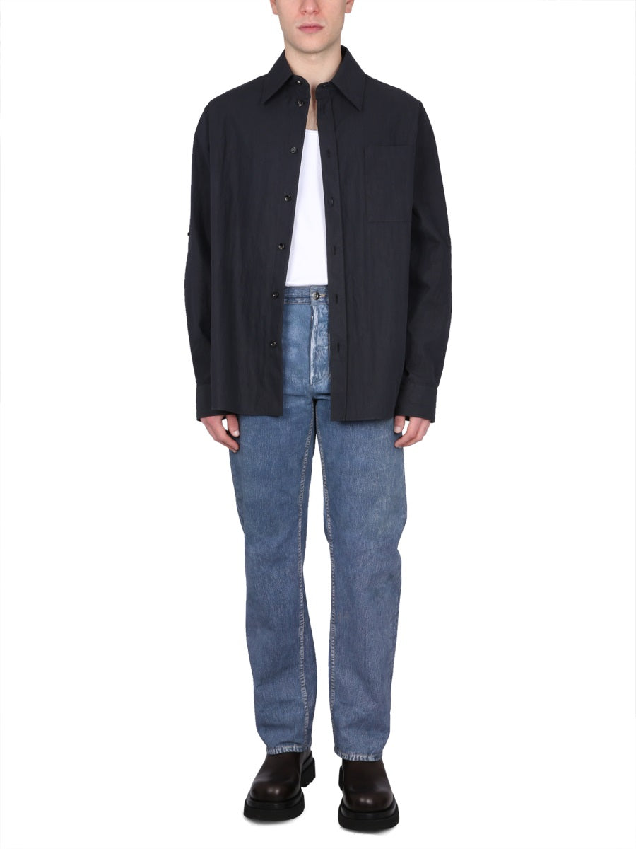 Bottega Veneta Camicie - Blue | 4e4ae3e20b5726bd04127f0d7f802f2c55857489