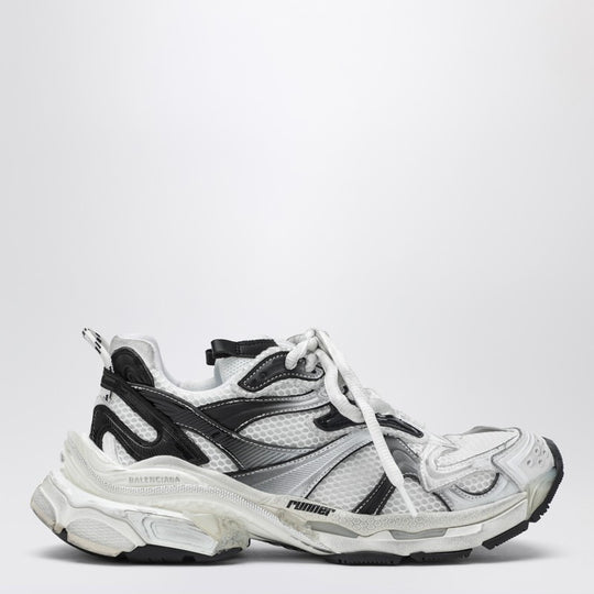 Runner 2 Gradient Sneakers In White/Black