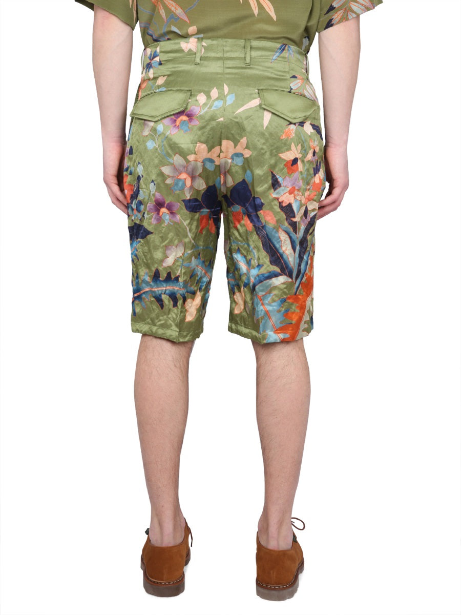 Etro Shorts - Verde | Wanan Luxury