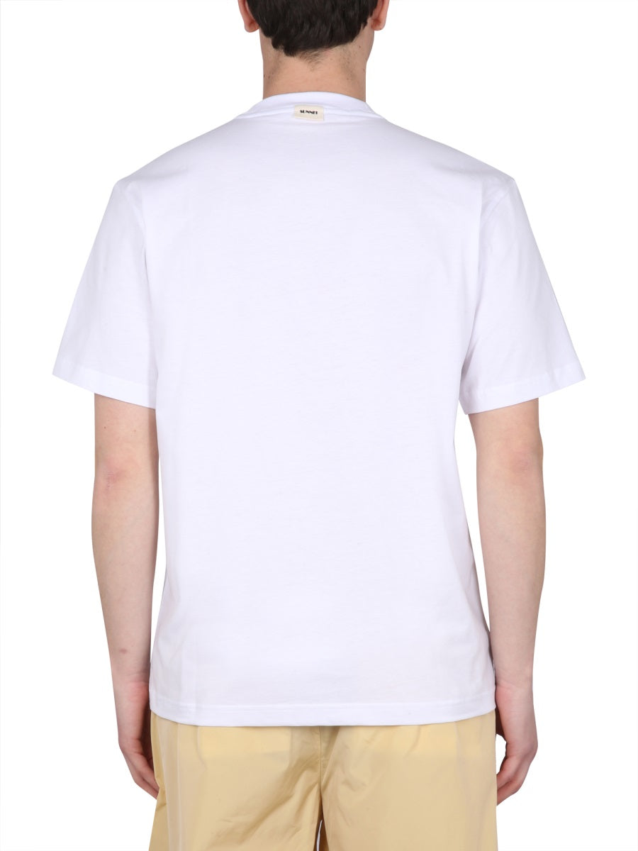 Sunnei T shirt - Bianco | Wanan Luxury