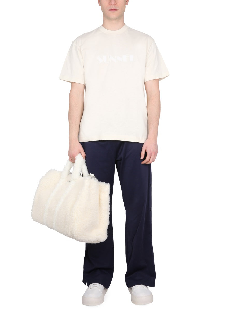 Sunnei T shirt - Beige | Wanan Luxury